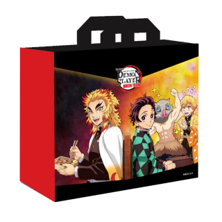 Τσάντα Πολλαπλών Χρήσεων - Shopping Bag - Demon Slayer - Mugen Train - Rengoku , Tanjiro, Inosuke, Zenitsu