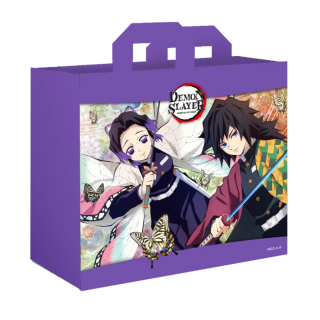 Τσάντα Πολλαπλών Χρήσεων - Shopping Bag - Demon Slayer - Shinobu and Tomioka