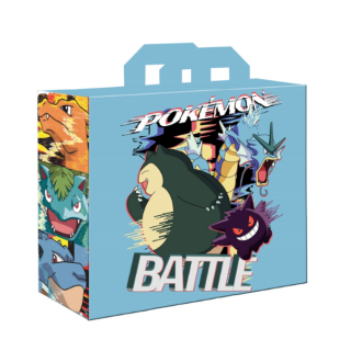 Τσάντα Πολλαπλών Χρήσεων - Shopping Bag - Pokemon - Battle (Snorlax, Gyarados, Gengar and Charizard, Venusaur, Blastoise)