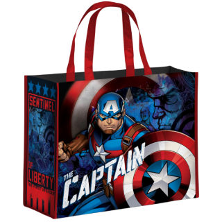 Τσάντα Πολλαπλών Χρήσεων - Shopping Bag - Marvel - Captain America