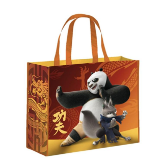 Τσάντα Πολλαπλών Χρήσεων - Shopping Bag - Kung Fu Panda - Po and Zhen
