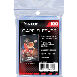 Ultra Pro - Standard Sleeves - Regular Soft Card Sleeves (100pc)