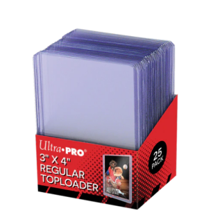 UP - Toploader - 3'' x 4'' Regular Border (25pcs)