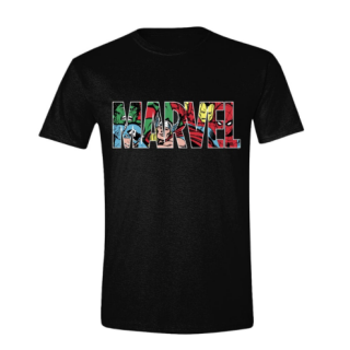 Μπλούζα PCMerch T-Shirt - Marvel - Logo (Character Infill) (L)