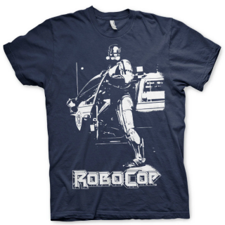Μπλούζα Gildan T-Shirt - RoboCop - RoboCop (Navy) (XXL)