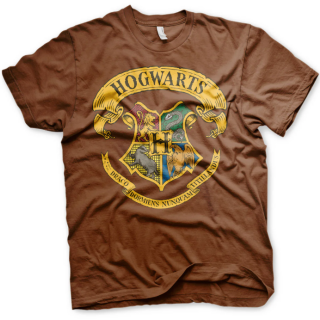 Μπλούζα Gildan T-Shirt - Harry Potter - Hogwarts (Brown) (XL)