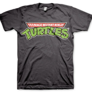 Μπλούζα Gildan T-Shirt - Teenage Mutant Ninja Turtles (T.M.N.T.) - Classic Logo (Dark Grey) (L)