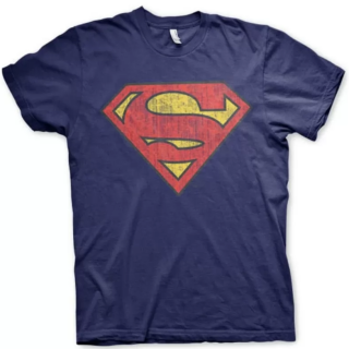 Μπλούζα Gildan T-Shirt - DC Heroes - Superman (Washed Logo) (Navy) (XXL)