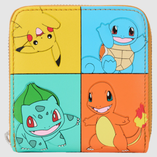 Πορτοφόλι Loungefly - Zippered Wallet - Pokemon - Starters and Eevee