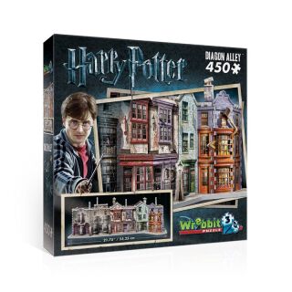 Wrebbit 3D Puzzle Harry Potter - Diagon Alley 450pcs