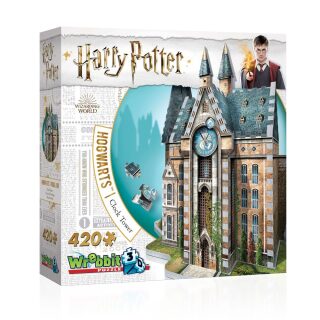 Wrebbit 3D Puzzle Harry Potter - Hogwarts Clock Tower 420pcs