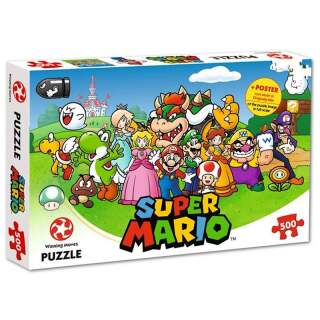 Winning Moves Puzzle - Super Mario - Mario And Friends 500pcs