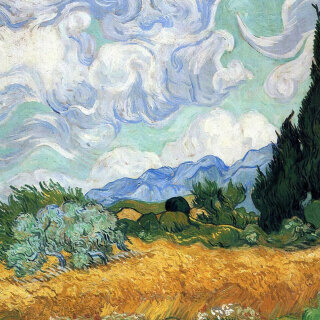 Piatnik Puzzle - Van Gogh - Wheat Field with Cypresses 1000pcs