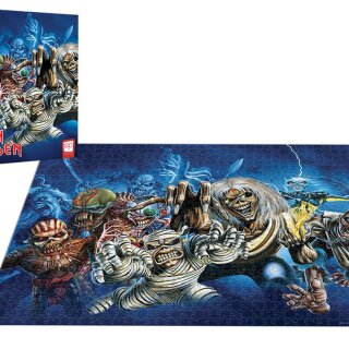 Puzzle - Iron Maiden - The Faces of Eddie 1000pcs