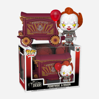Φιγούρα Funko POP! Town IT - Welcome to Derry - Pennywise and Wagon #49