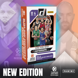Κάρτες Panini Trading Cards - Turkish Airlines Euroleague 2024-25 - Donruss Basketball Hobby Booster Box (4 Packs)