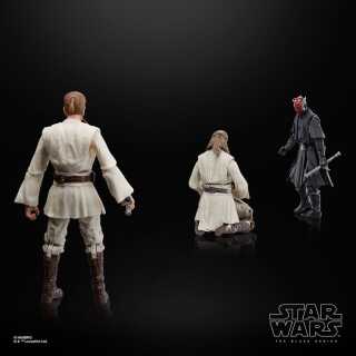 Φιγούρα Action Figure Hasbro - Black Series - Star Wars - Qui-Gon Jinn / Darth Maul / Obi-Wan Kenobi (3-Pack) (15cm)