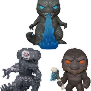 Φιγούρα Funko POP! Godzilla VS Kong - Godzilla, Mechagodzilla, Kong (Special Edition) 3-Pack