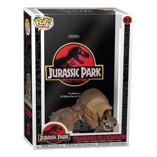 Φιγούρα Funko POP! Movie Posters - Jurassic Park - Tyrannosaurus Rex & Velociraptor #03
