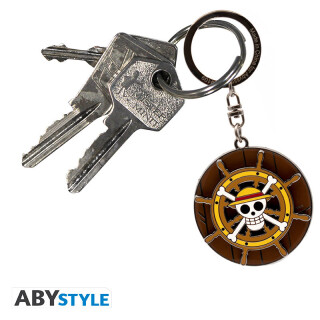 Μπρελόκ AbyStyle Metal Keychain - One Piece - Moving Thousand Sunny's Helm