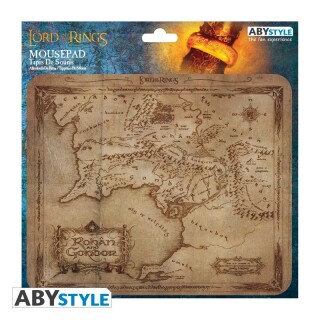 Flexible Mousepad - Lord of the Rings - Rohan and Gondor Map