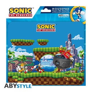 Flexible Mousepad - Sonic the Hedgehog - Sonic, Tails & Doctor Robotnik