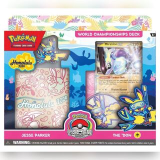 Pokemon TCG - 2024 World Championship Deck - The Don (Jessie Parker) - Miraidon ex