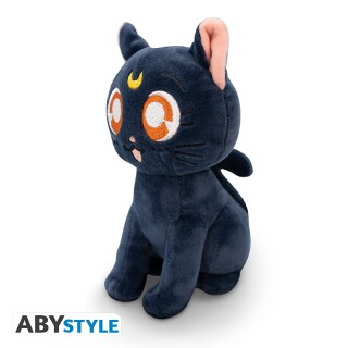 Λούτρινο Plush - Sailor Moon - Luna (15cm)