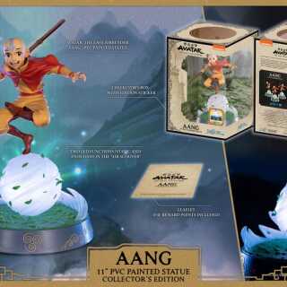 Φιγούρα Statue First4Figures - Avatar the Last Airbender - Aang (Collector's Edition) (27cm)