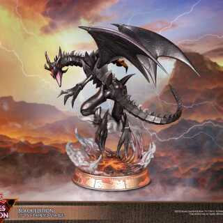 Φιγούρα Statue First4Figures - Yu-Gi-Oh! - Red-Eyes Black Dragon (Black Edition) (33cm)