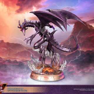 Φιγούρα Statue First4Figures - Yu-Gi-Oh! - Red-Eyes Black Dragon (Purple Edition) (33cm)