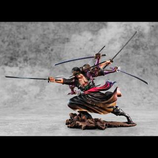 Φιγούρα Statue Megahouse - One Piece - Portrait of Pirates WA-MAXIMUM (Excellent Model Limited) - Roronoa Zoro (Demon Spirit Kyuutouryuu Asura) (17cm)