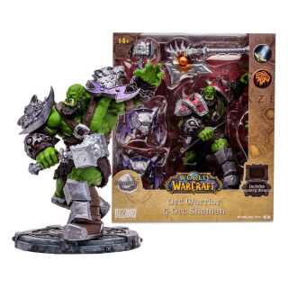 Φιγούρα Statue McFarlane Toys - World of Warcraft - Orc Warrior / Orc Shaman (15cm)