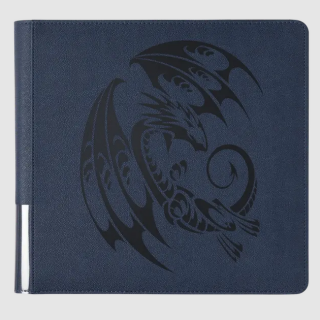 Dragon Shield Binder - Card Codex 576 Portfolio (with Elastic Strap Closure) - Midnight Blue
