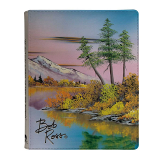 Ultra Pro Binder - 9 Pocket Zippered - Bob Ross - Mighty Mountain Lake