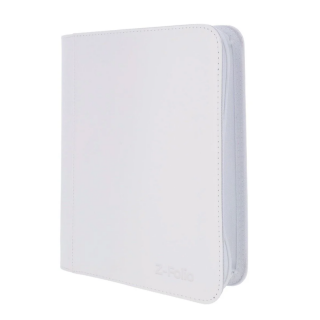BCW Binder - 4 Pocket Zippered for Toploader Sleeves - White (160 Cards)