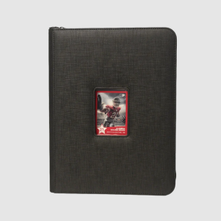Ultra Pro Premium Binder with Window - 9 Pocket Zippered - Black (180 Cards)