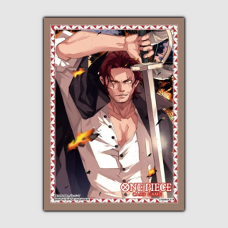 Bandai One Piece CG Sleeves - Standard Size (70pcs) - Official Sleeves 10 - Shanks