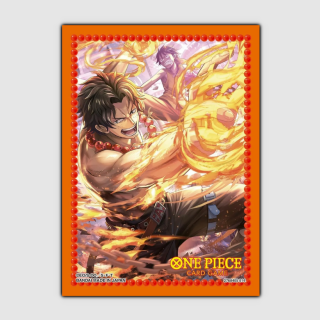 Bandai One Piece CG Sleeves - Standard Size (70pcs) - Official Sleeves 10 - Portgas D. Ace