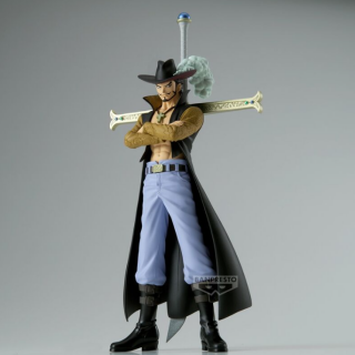 Φιγούρα Banpresto One Piece 25th Anniversary (TV Animation) - The Grandline Series - Dracule Mihawk (17cm)