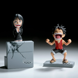 Φιγούρα Banpresto One Piece 25th Anniversary (TV Animation) - Log Stories - Luffy and Nico Robin (10cm)