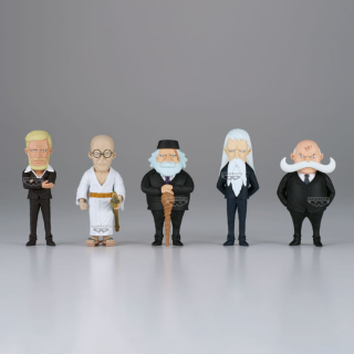 Φιγούρα Banpresto Mini One Piece 25th Anniversary (TV Animation) - WCF - Five Elders (7cm) (Full Set)