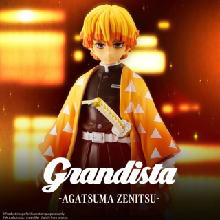 Φιγούρα Banpresto Demon Slayer - Grandista - Zenitsu Agatsuma (24cm)