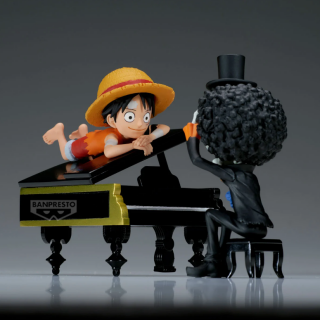 Φιγούρα Banpresto One Piece - Log Stories - Luffy and Brook (8cm)