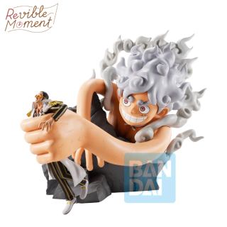 Φιγούρα Banpresto One Piece - Revible Moment - Burst of Energy - Monkey D. Luffy Gear Five Vs Borsalino (20cm)