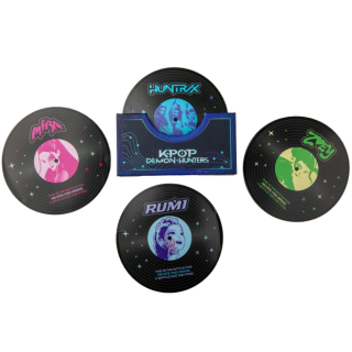 Σουβέρ Coaster - K-Pop Demon Hunters - Hunters and Demons Soundtrack (4 Pieces)