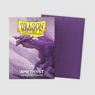 Dragon Shield Matte Sleeves - Standard Size - Solid Colour - Amethyst