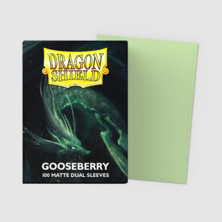 Dragon Shield Dual Matte Sleeves - Standard Size - Gooseberry