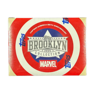 Συλλεκτικές Κάρτες Topps - 2025 Marvel Brooklyn Collection - Captain America 85th Anniversary - Hobby Box (10 Cards)