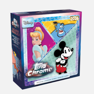 Συλλεκτικές Κάρτες Topps - 2026 Disney Chrome - Mega Box (8 Packs)